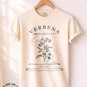 Verbena Botanials T-Shirt Practical Magic SallyS Apothecary Shop Graphic Tee